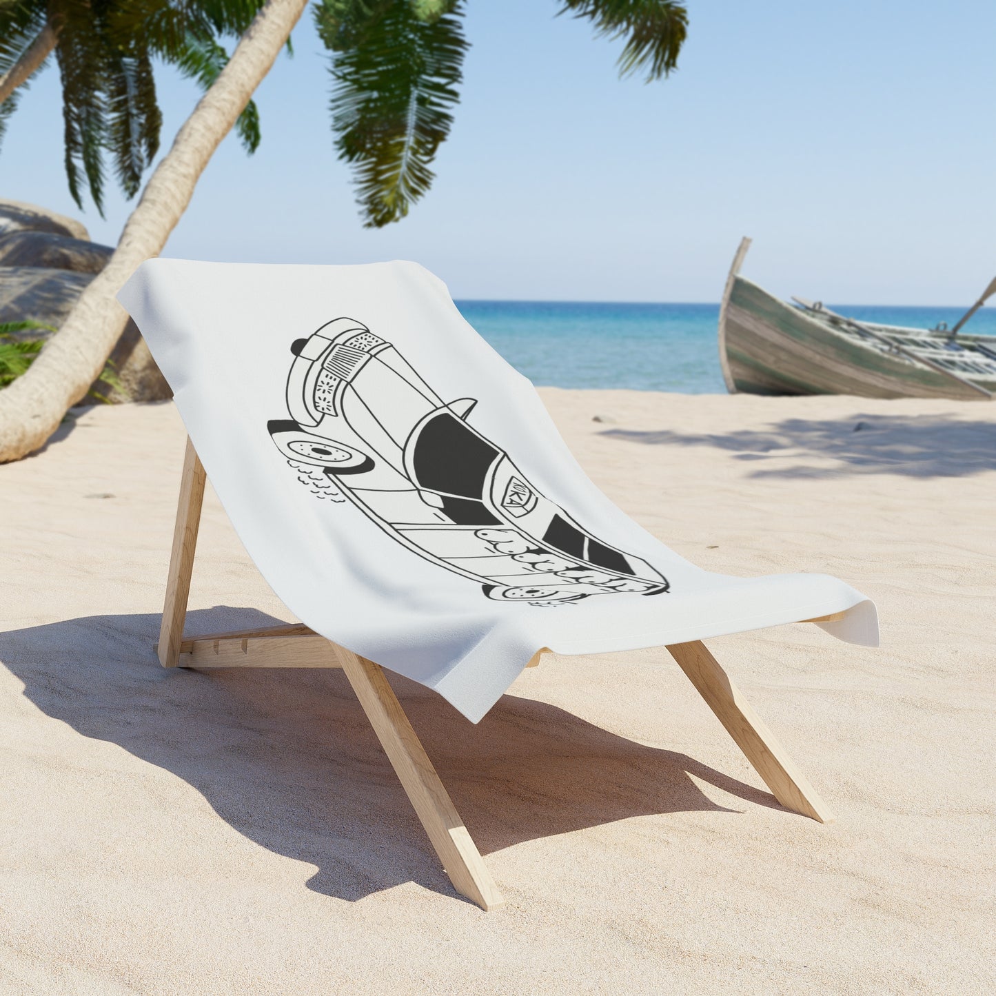 Limo Beach Towel